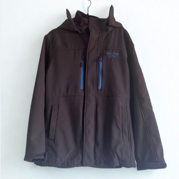 3-in-1 Reebok Black and Blue Waterproof Heavy Weight Jacket Youth XL (18-20) - Picture 3 of 14